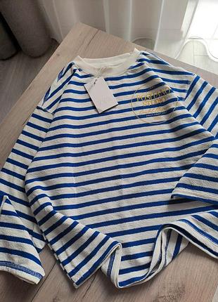 Реглаг лонгслив zara, размер 140