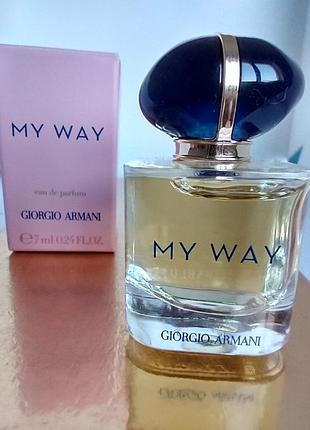 Giorgio armani my way мініатюра оригінал 6 мл