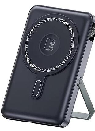 Внешний аккумулятор tugii y05w 10000 ма·ч, pd 22,5 вт, magsafe, беспроводная зарядка 3-в-1, зарядная станция