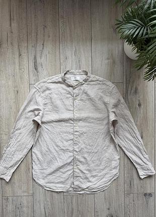 Чоловіча лляна сорочка uniqlo