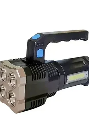 Світлодіодний ручний акумуляторний ліхтар 606 usb multifunction work lights від usb