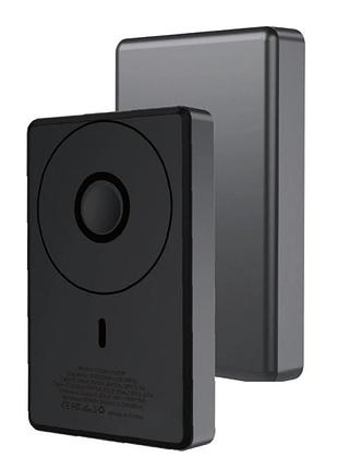Внешний аккумулятор tugii y02w 10000 ма·ч, pd 20 вт, magsafe, беспроводная зарядка 3-в-1