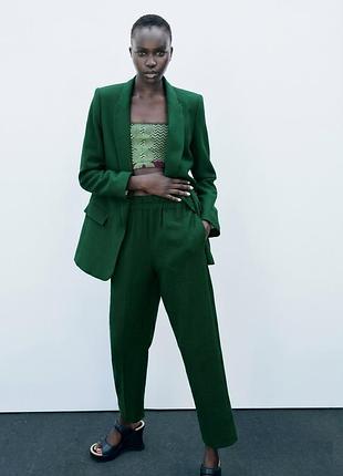 Блейзер жіночий на ґудзиках спереду zara s