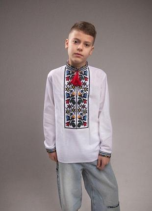 Вишиванка для хлопчика 110 см, 116 см, 122 см, 128 см, 134 см, 140 см, 146 см 152 см