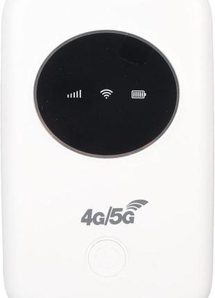 Usb wifi модем 4g/5g, високошвидкісний 5g wifi точка доступу 300m з роз'ємом для sim-картки, до 10 користувачів, портативний
