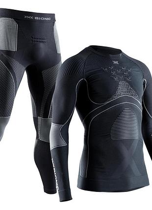 Термобелье x-bionic energy accumulator 4.0. charcoal/pearl grey l(р)