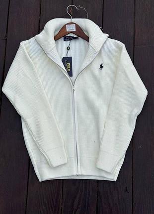 Кардиган polo ralph lauren белый xl