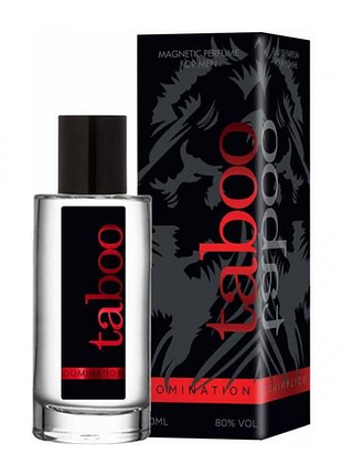 Туалетная вода с феромонами для мужчин taboo domination for men, 50 ml sexstyle