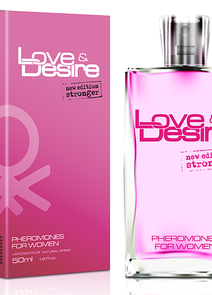 Туалетная вода с феромонами для женщин love & desire for women, 50 ml sexstyle