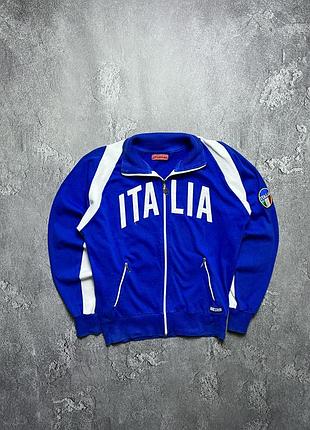 Vintage винтажное зип худи italia италия big logo y2k size m размер м