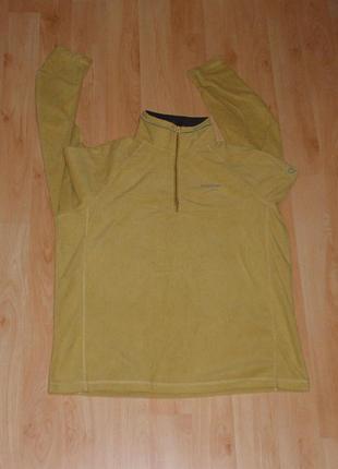 Жёлтая флисовая кофта/флиска craghoppers yellow fleece polo ck original xl-xxl(2xl) пайта columbia x mammut x carhartt