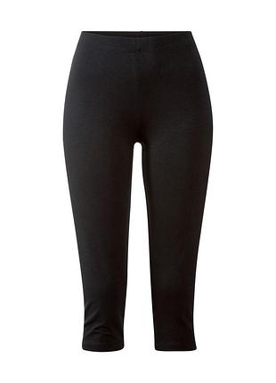 Лосины капри-бриджи для женщины esmara creora® 381394_408120 xs черный