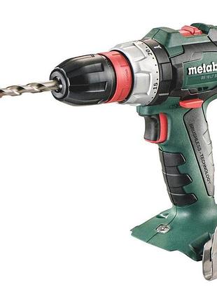 Аккумуляторная дрель-шуруповерт metabo bs 18 lt bl q (каркас)