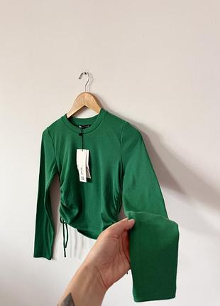 Нова кофтинка в рубчик zara🌿