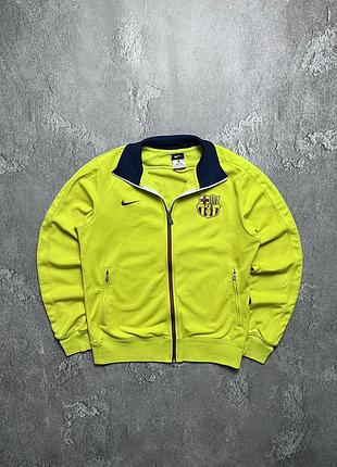 Vintage винтажная олимпийка nike barcelona найк барселона big swoosh logo y2k size м размер м