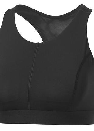 Спортивный топ борцовка для женщины crivit lycra® 450597 l черный