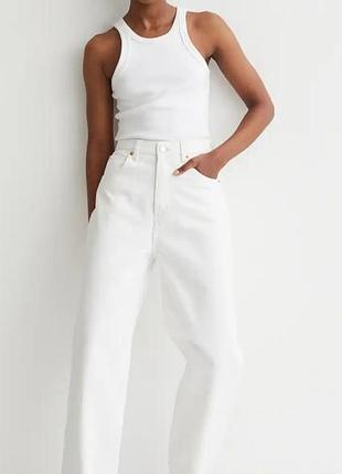 Круті фірмові джинси багі ультрависока посадка h&amp;m denim