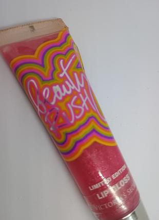 Редкий лимитированный блеск для губ victoria’s secret beauty rush limited edition wondermelon виктория секрет бьюти раш 13 г сша