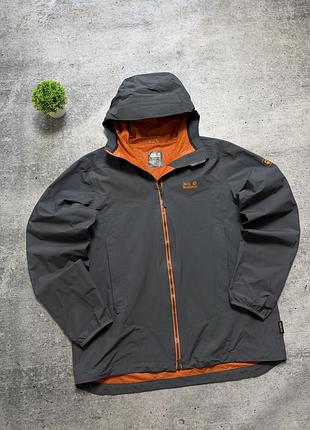 Чоловіча куртка вітровка jack wolfskin outdoor membrane jacket