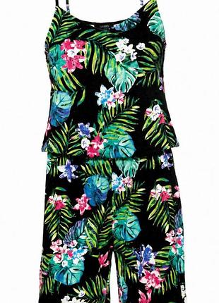 Комбінезон з тонкими лямками для жінки esmara lycra® 312663 m різнобарвний