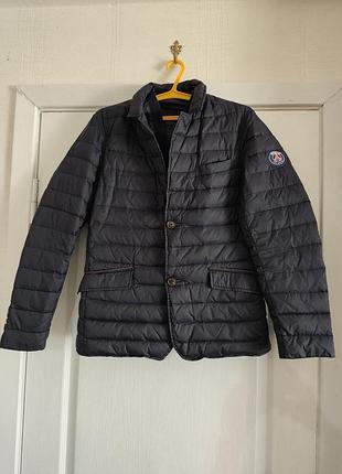 Чоловічий пуховий куртка-піджак massimo dutti feather-down (2-в-1)
