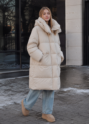 Зимовий пуховик куртка zara підліткова
