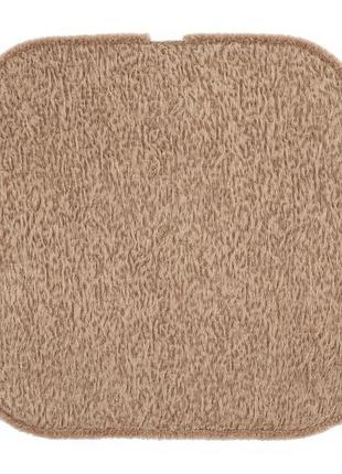 Подушка для крісла cozy seat 43*46 см квадратна коричневий colorful home 040-3-80br
