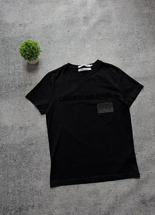 Жіноча футболка calvin klein jeans logo t shirt