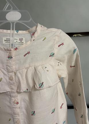 Сорочка zara 3