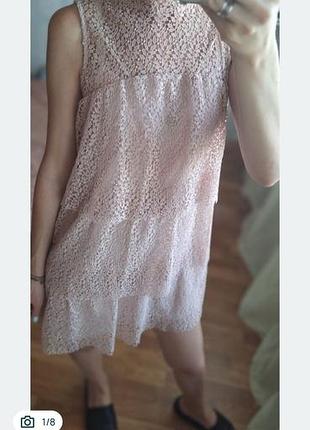 Лёгкое летнее платье zara