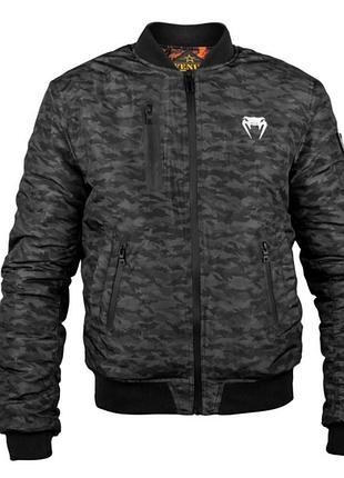 Бомбер venum devil dark camo
