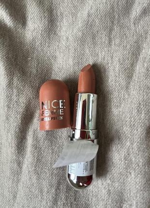 5937001 матова помада unice la femme 01 pure peach, 4,5 г
