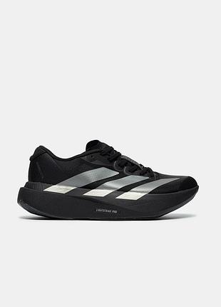 Кросівки чоловічі чорні adidas adizero evo sl black