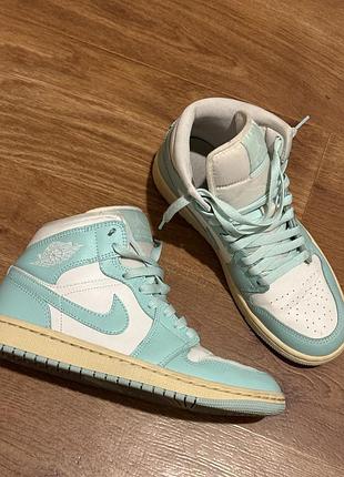 Nike air jordan бірюзового кольору
