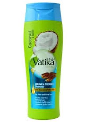 Vatika shampoo coconut шампунь кокос - объем и густота 180 мл