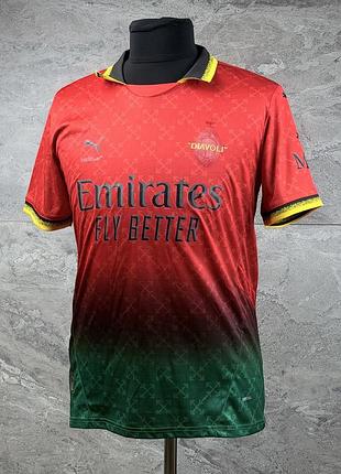 Футбольна футболка puma x off-white ac milan