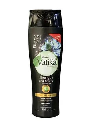 Vatika black seed shampoo ватіка шампунь з чорним кмином для живлення