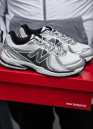Стильные кроссовки new balance 860v2 white