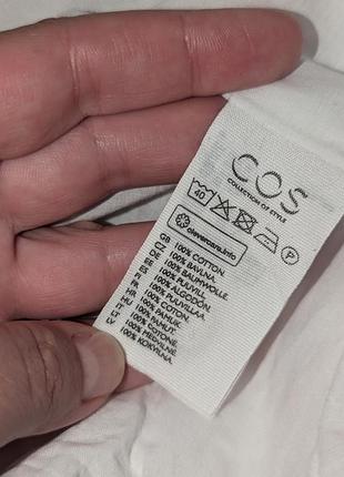 Белое платье cos 10