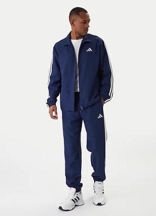 Спортивний костюм 3-stripes cіній regular fit
