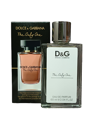 Женские духи (версия dolce&gabbana the only one woman) 60 мл