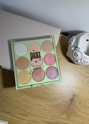 Pixi beauty mind your own glow мультифункціональна палетка для обличчя