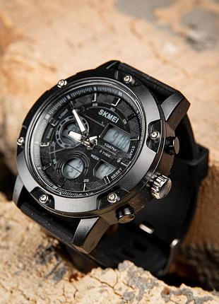 Годинник skmei black✅
