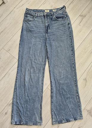 Легкие джинсы свободного кроя wide leg c&amp;a, 42 размер, xl