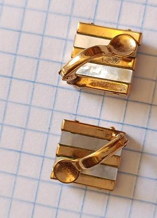 Клипсы. перламутр. 7