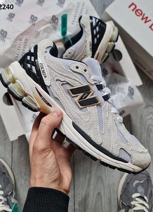 Стильные кроссовки new balance 1906d white black