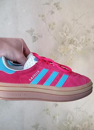 Кроссовки adidas gazelle platform на стопу 26 см