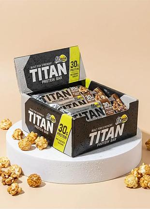 Titan bar - 9x85g caramel popcorn