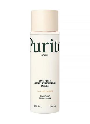 Тонер для лица purito oat pdrn gentle refining toner с pdrn овса, 200 мл. / purito oat pdrn gentle refining toner with oat pdrn, 200 ml.