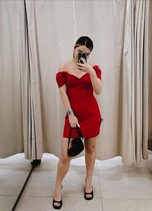 Сукня zara з декольте корсетні вставки
